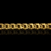 Złota Bransoletka splot Garibaldi pełny 4mm dł.19cm, pr. 585